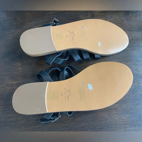 NWOT J. Crew Gladiator sandals - Picture 5 of 11